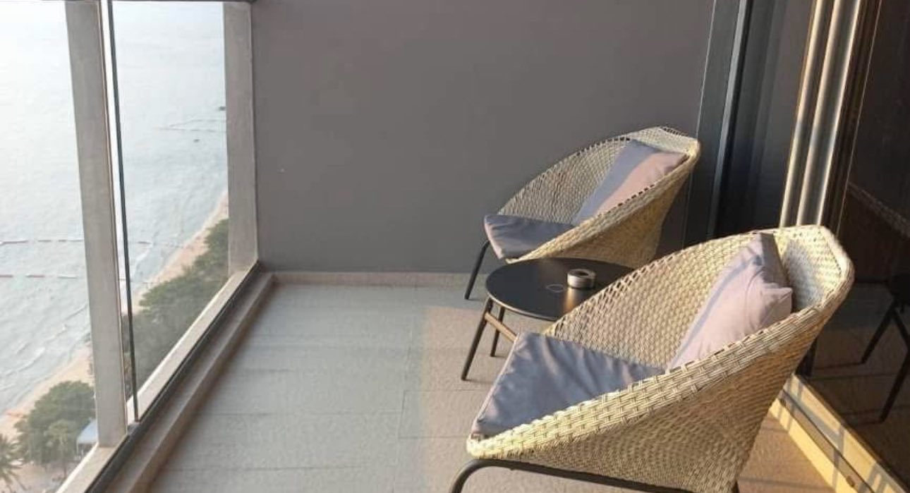 Zire Wongamat 2 bedrooms 2 bath, High Floor