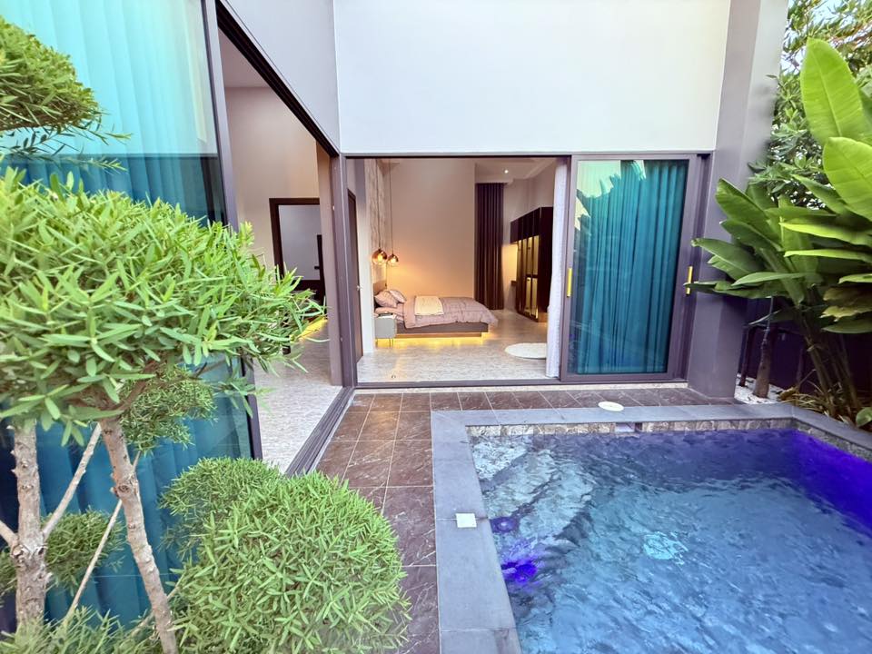 Private Home Pool villa comes with private guesthouse