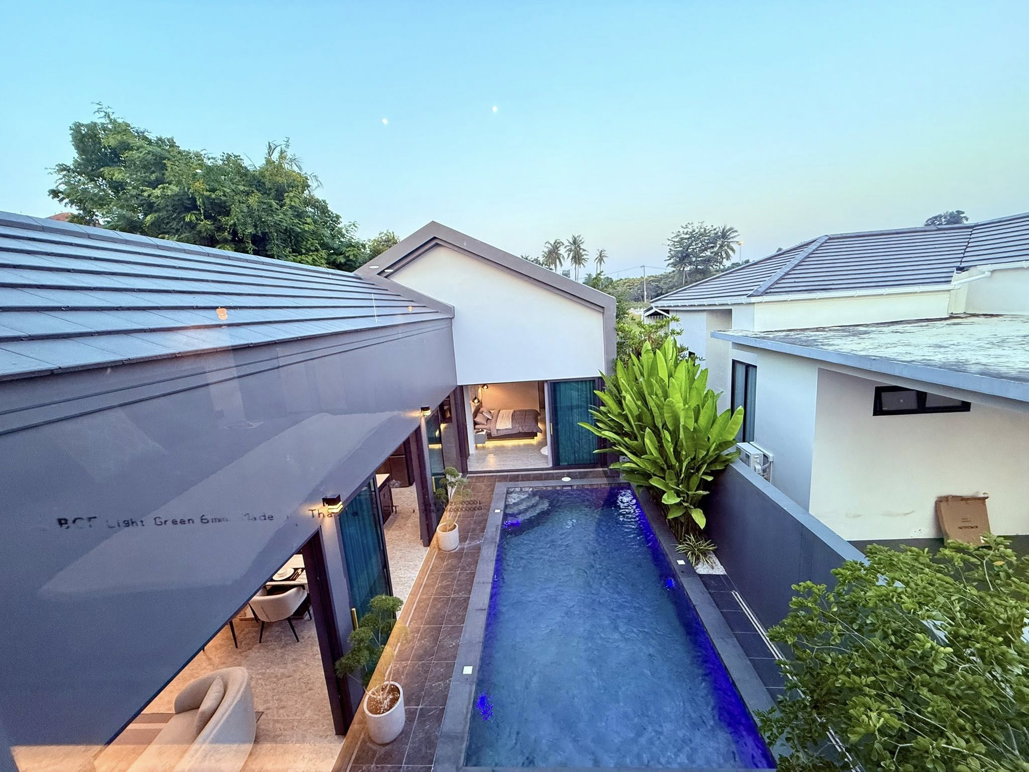 Private Home Pool villa comes with private guesthouse