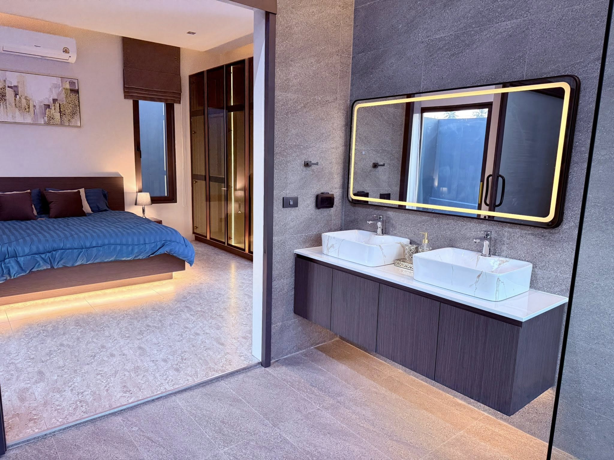 Private Home Pool villa comes with private guesthouse